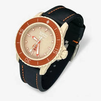 Blancpain x Swatch strap for the Scuba Fifty Fathoms Arctic Ocean