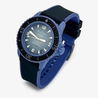 Blancpain x Swatch strap for the Scuba Fifty Fathoms Atlantic Ocean