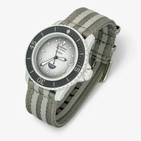 Blancpain x Swatch strap for the Scuba Fifty Fathoms Antarctic Ocean