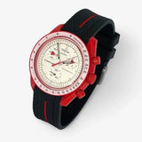 MoonSwatch strap for the Mission to Mars