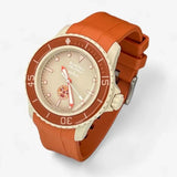 Blancpain x Swatch strap for the Scuba Fifty Fathoms Arctic Ocean
