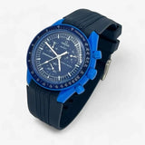 Designer premium rubber MoonSwatch strap for the Omega x Swatch