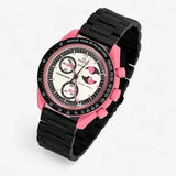 Stainless steel MoonSwatch strap for the Omega x Swatch