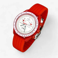 MoonSwatch strap for the Mission to Mars