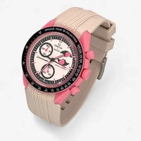 Designer premium rubber MoonSwatch strap for the Omega x Swatch