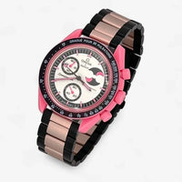 Stainless steel MoonSwatch strap for the Omega x Swatch