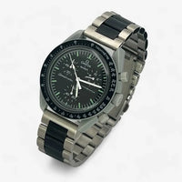 Stainless steel MoonSwatch strap for the Omega x Swatch