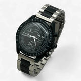 Stainless steel MoonSwatch strap for the Omega x Swatch