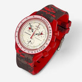 Military rubber MoonSwatch strap for the Omega x Swatch