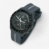 Single-band rubber MoonSwatch strap for the Omega x Swatch