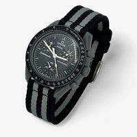 Smooth NATO MoonSwatch strap for the Omega x Swatch