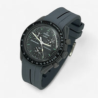 Single-band rubber MoonSwatch strap for the Omega x Swatch