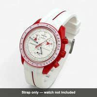 MoonSwatch single-band rubber strap - strap only, watch not included