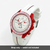 MoonSwatch single-band rubber strap - strap only, watch not included