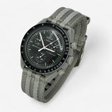 Smooth NATO MoonSwatch strap for the Omega x Swatch