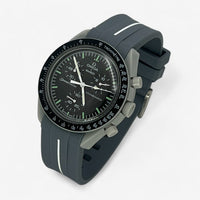 Single-band rubber MoonSwatch strap for the Omega x Swatch
