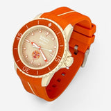 Single-band rubber Blancpain x Swatch strap for the Scuba Fifty Fathoms