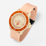 Quick-release rubber Blancpain x Swatch strap for the Scuba Fifty Fathoms