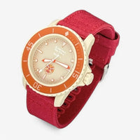 Canvas Blancpain x Swatch strap for the Scuba Fifty Fathoms