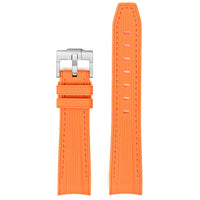 MoonSwatch strap for the Mission on Earth Lava