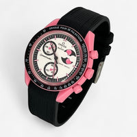 Textured premium rubber MoonSwatch strap for the Omega x Swatch