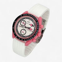 Ribbed rubber MoonSwatch strap for the Omega x Swatch