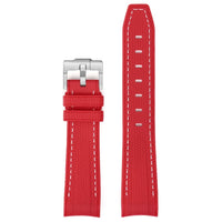 MoonSwatch strap for the Mission on Earth Lava