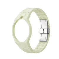 Cream ceramic strap for Audemars Piguet x Swatch Royal Pop | WatchCollab