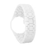 White ceramic strap for Audemars Piguet x Swatch Royal Pop | WatchCollab