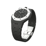 Black ceramic strap for Audemars Piguet x Swatch Royal Pop | WatchCollab
