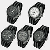 Premium canvas MoonSwatch strap for the Omega x Swatch