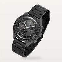 Bracelet maillons acier noir sur MoonSwatch Mission to Mercury