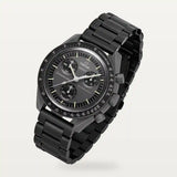 Bracelet maillons acier noir sur MoonSwatch Mission to Mercury