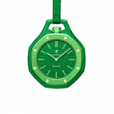 AP x Swatch Royal Pop Green Eight pocket watch