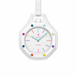 AP x Swatch Royal Pop Huit Blanc pocket watch
