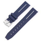 MoonSwatch strap for the Mission on Earth Polar Lights