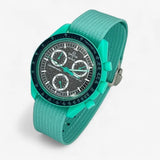 Premium canvas MoonSwatch strap for the Omega x Swatch